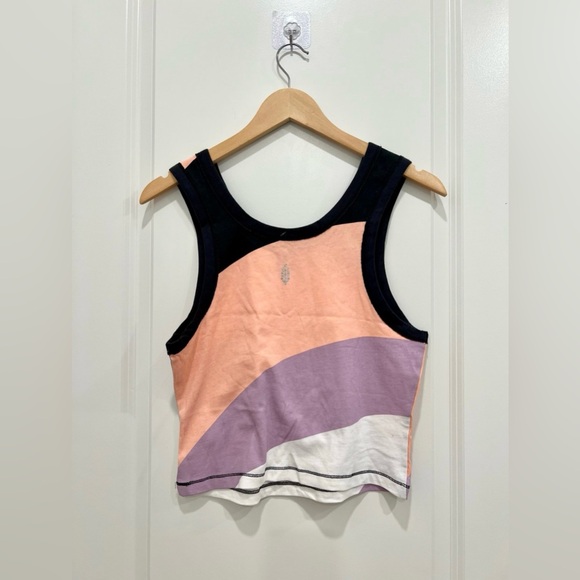 FREE PEOPLE Movement Back To Basics Printed Tank - Picture 4 of 4